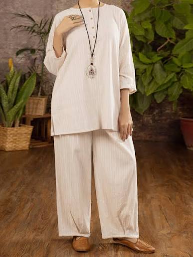 ALMIRA 02 PC STITCH SHIRT TROUSER