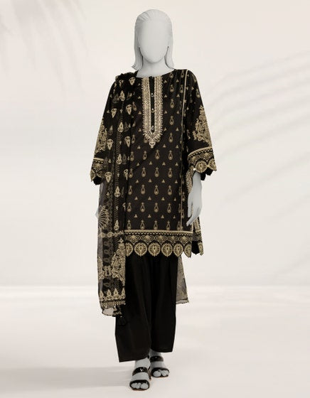 J. 03 PC STITCH SUIT / BLACK -971