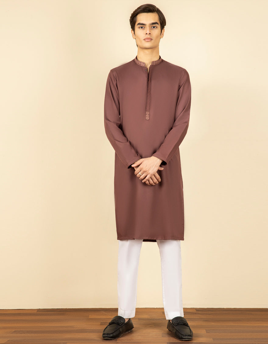 J. TEENS KURTA /MAROON
