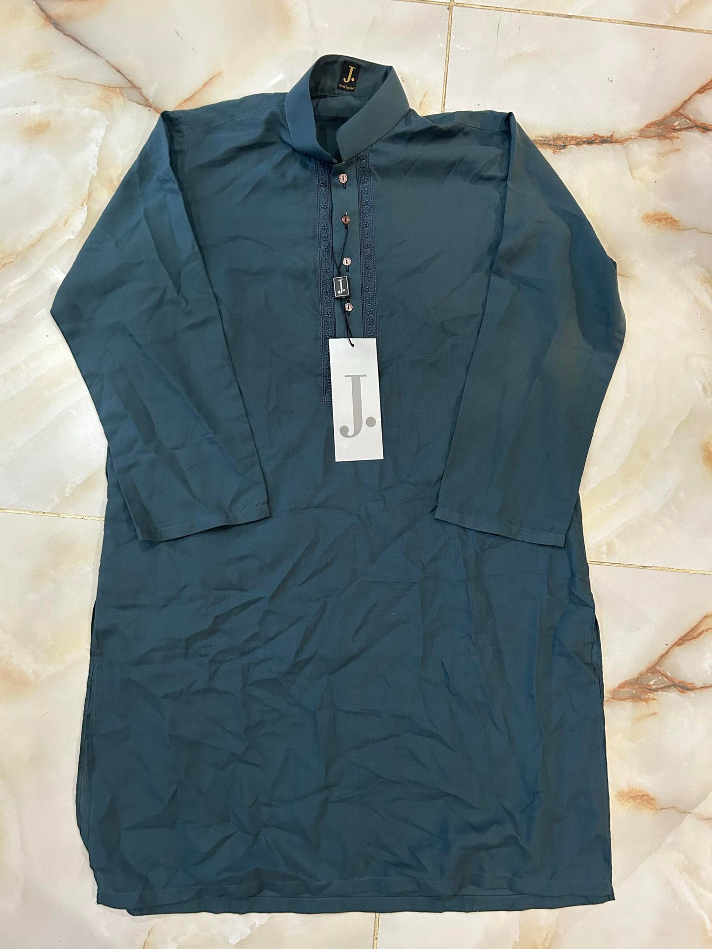 J. KIDS 01 PC STITCH KURTA / GREEN