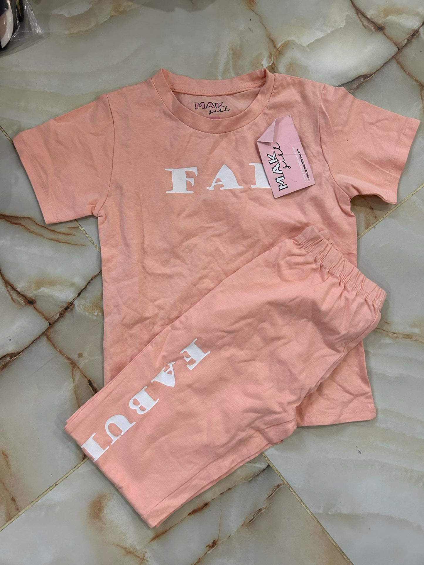 alkaram kids 02 pc stitch suit / pink