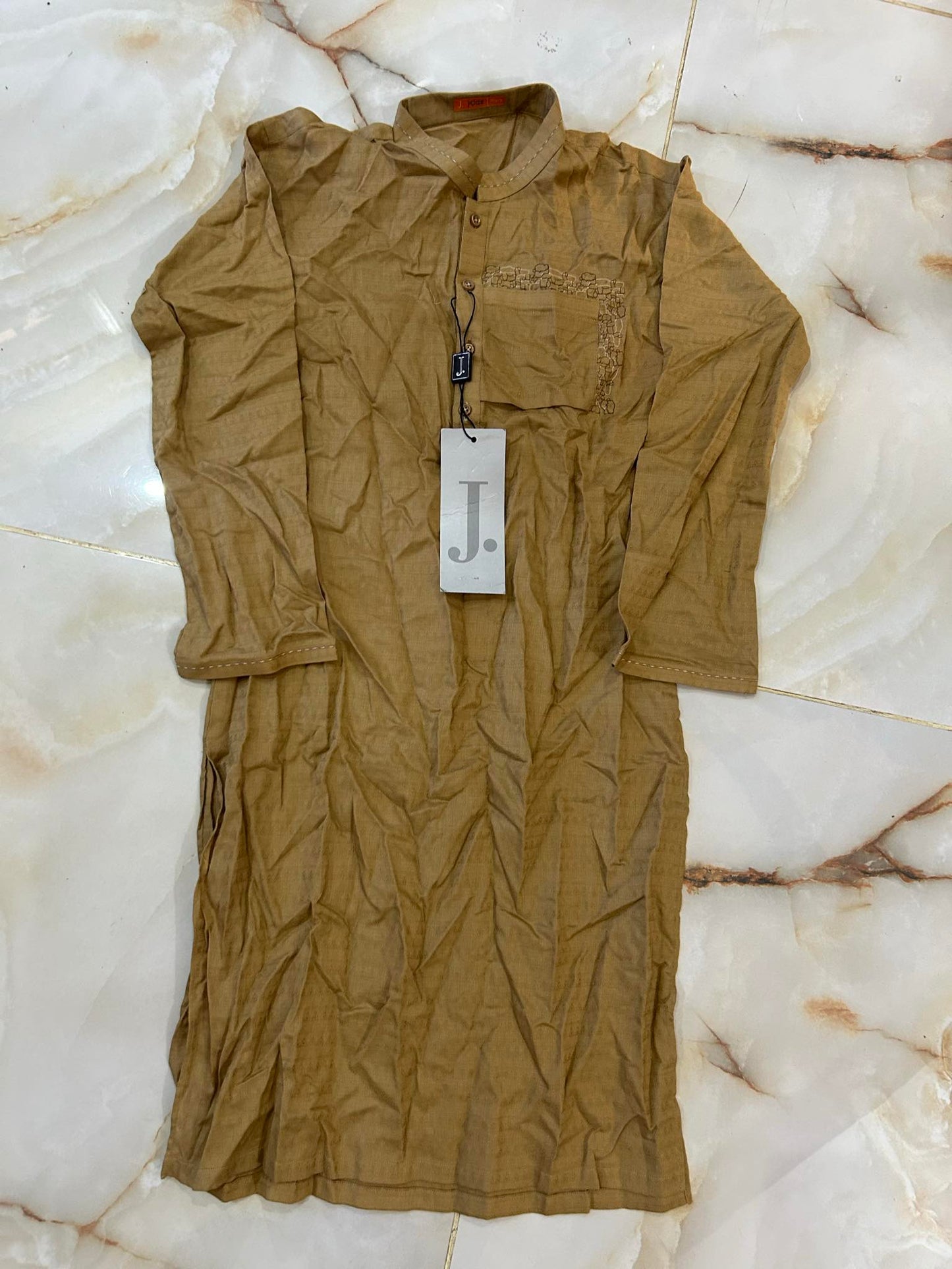 J. KIDS 01 PC STITCH KURTA / CREAM