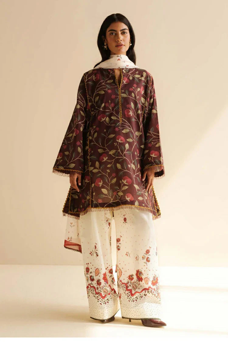 COCO 03 PC UNSTITCH SUIT / MAROON -REY-7A