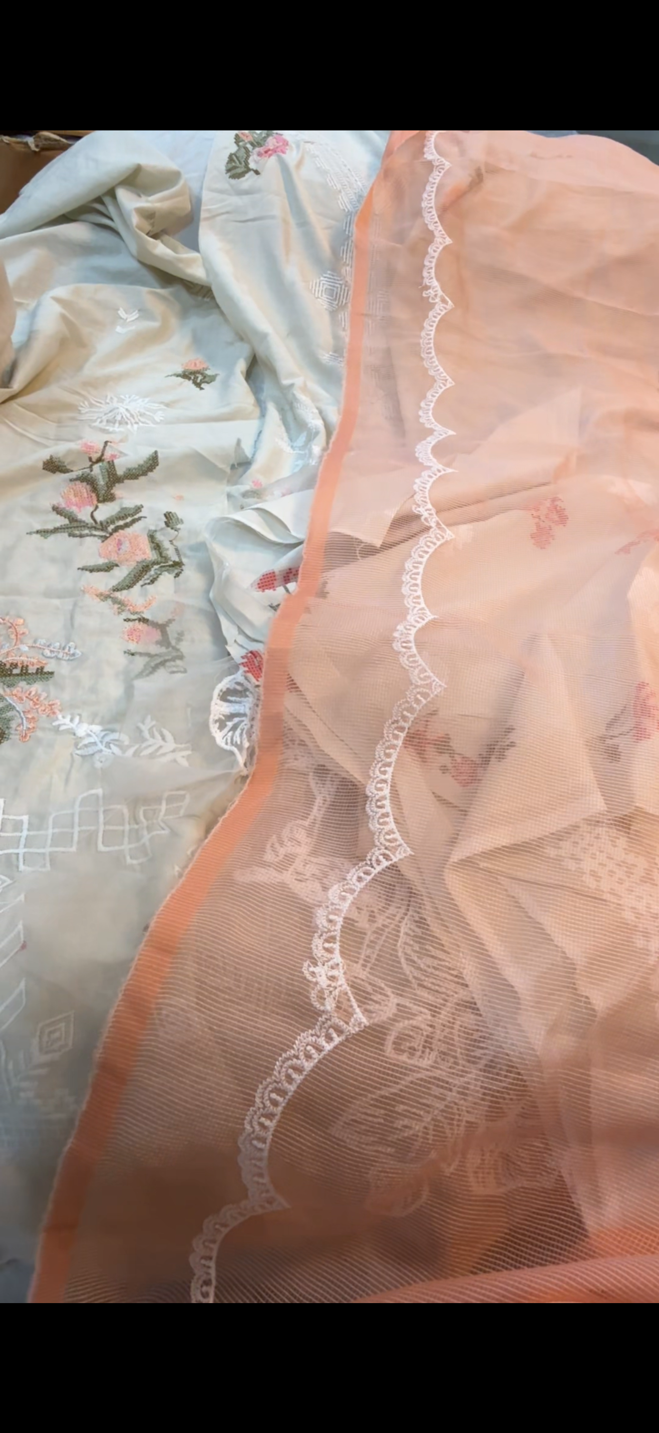sanasafinaz 03pc unstitch suit
