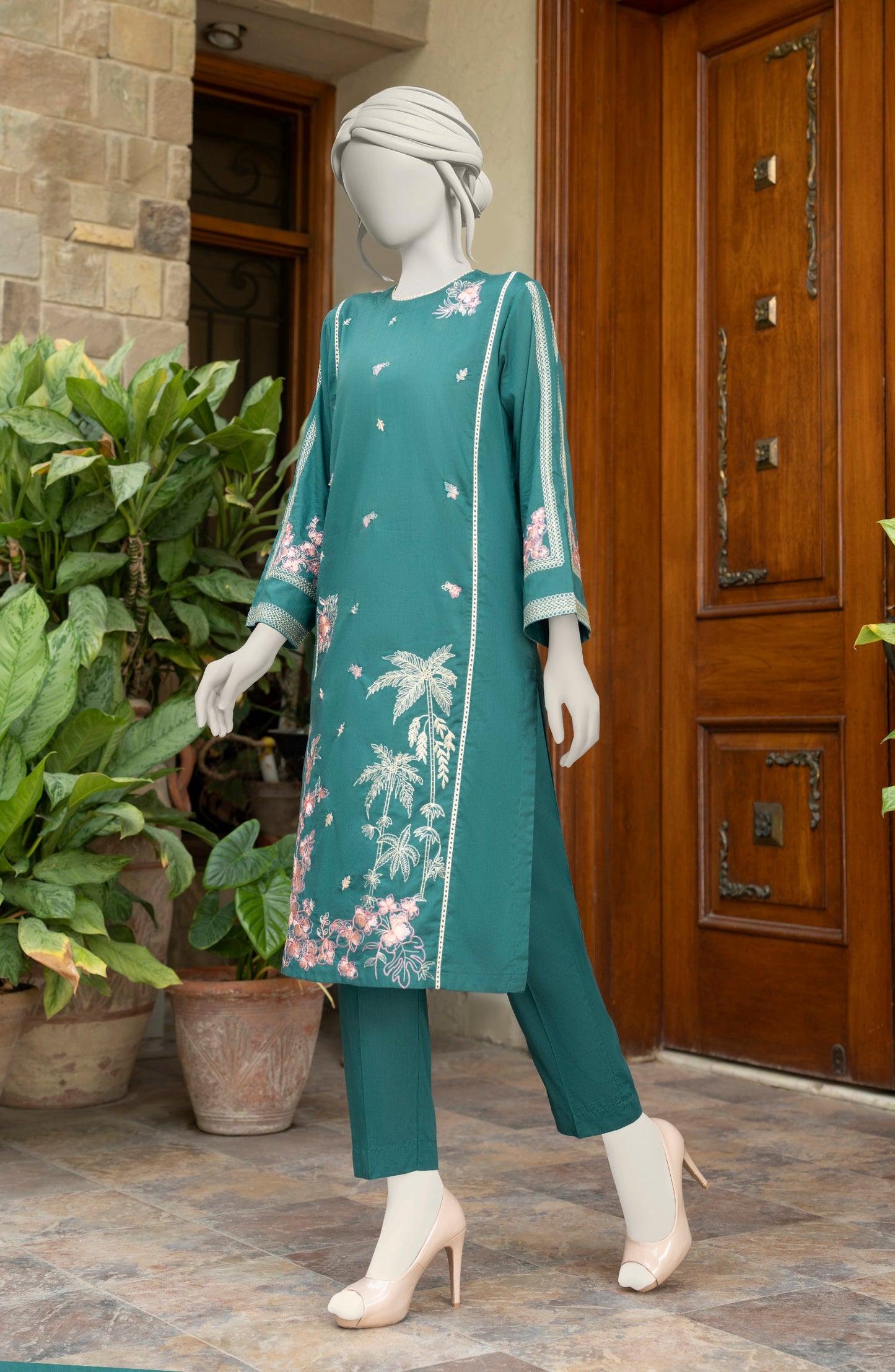 MTJ 02 STITCH SUIT / SEA GREEN