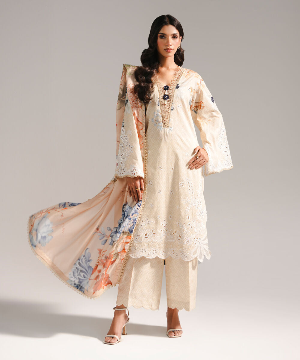 SAPPHIRE 03PC STITCH EMB FORMAL