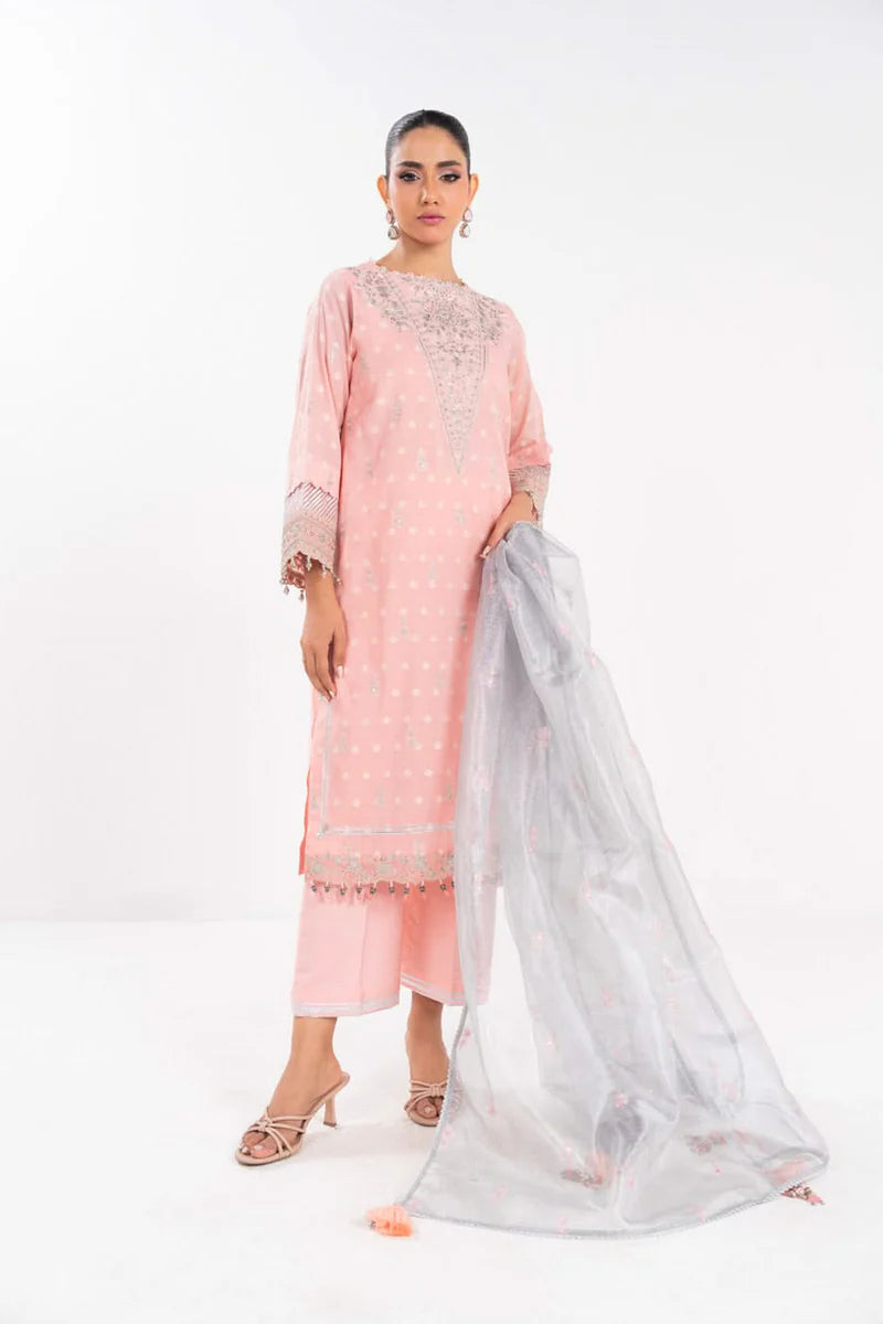 ALKARAM UNSTITCH 03PC HEAVY FORMAL/PINK-25-1