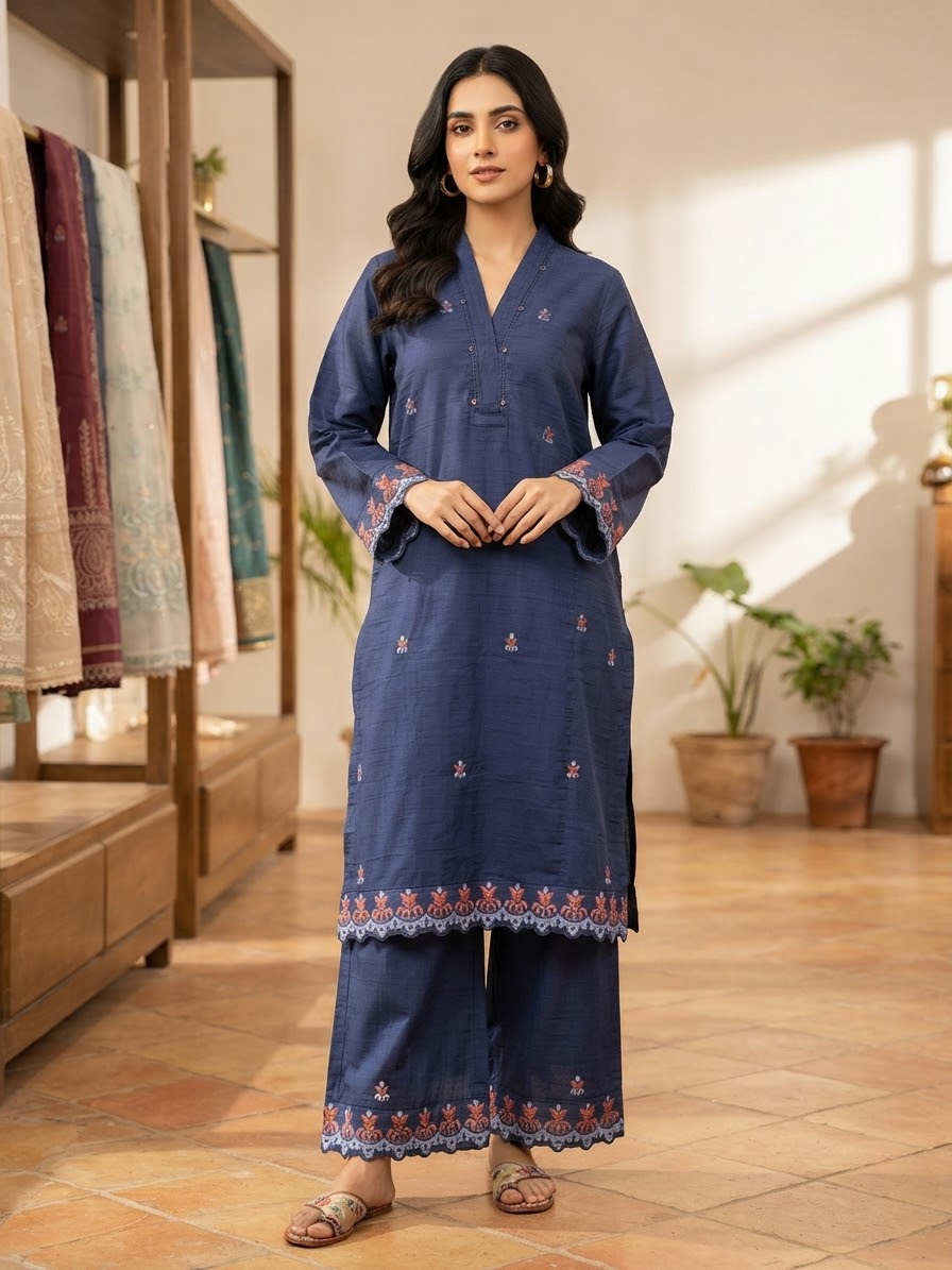 Saya 2pc stitch emb