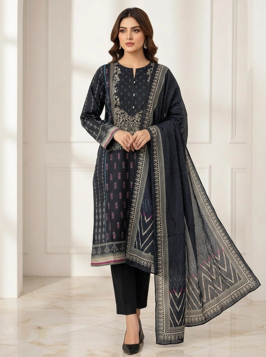 ZELLBURY 03PC STITCH/BLACK-2632960