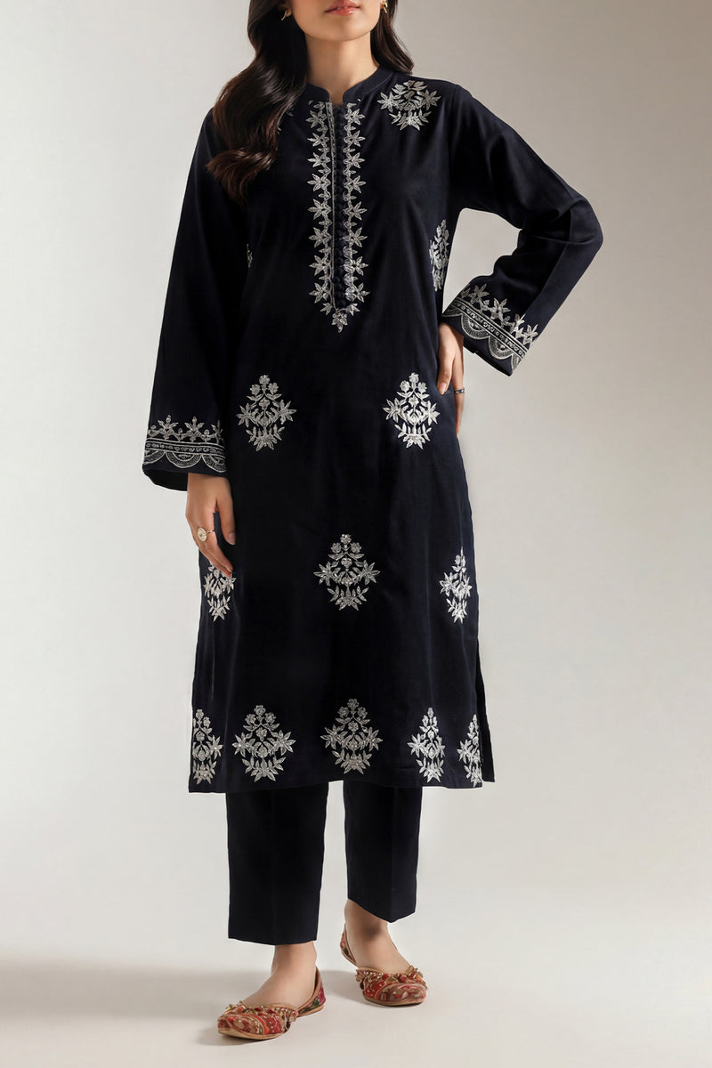 SAYA 02 PC STITCH SUIT / BLACK -1071