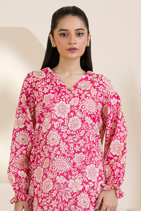 ZELLBURY 01 PC STITCH KURTI / PINK 2511995