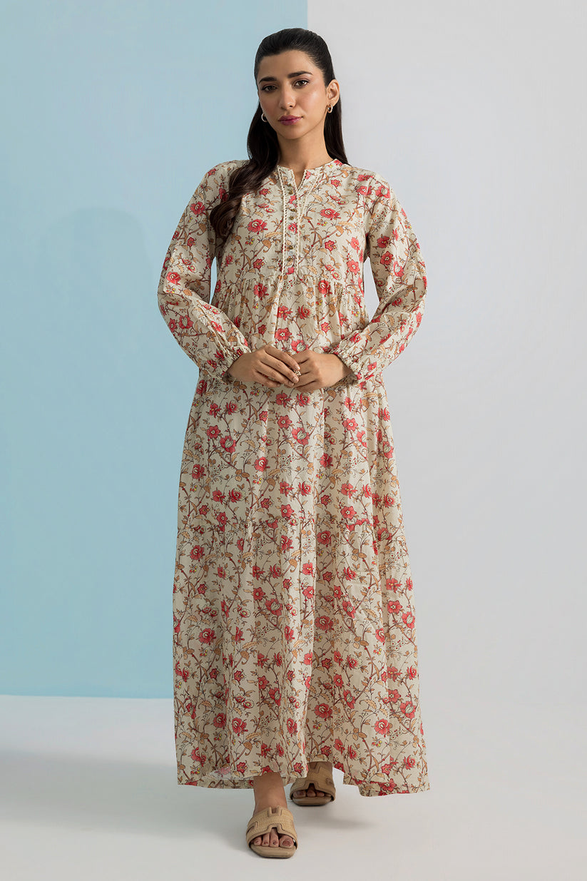 ZELLBURY 01 PC STITCH TUNICS / OFF WHITE