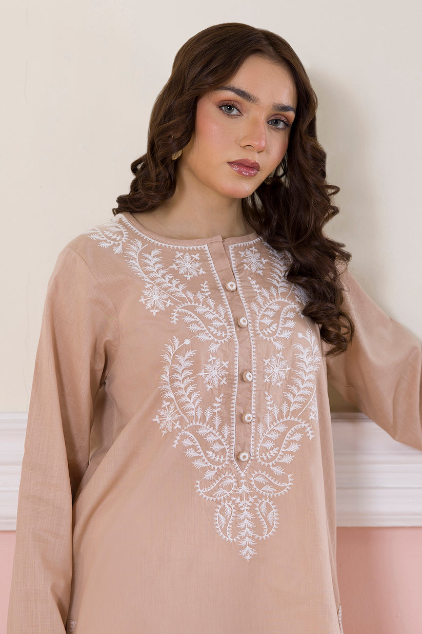 ZELLBURY 01 PC STITCH KURTI / CREAM