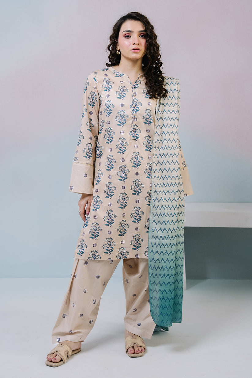 ZELLBURY 02 PC SHIRT DUPPATA /SKIN-2632142