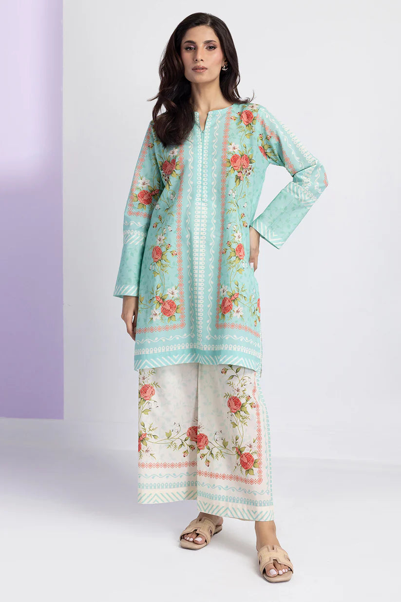 ZELLBURY 02PC STITCH S+T/SEA GREEN-2522680