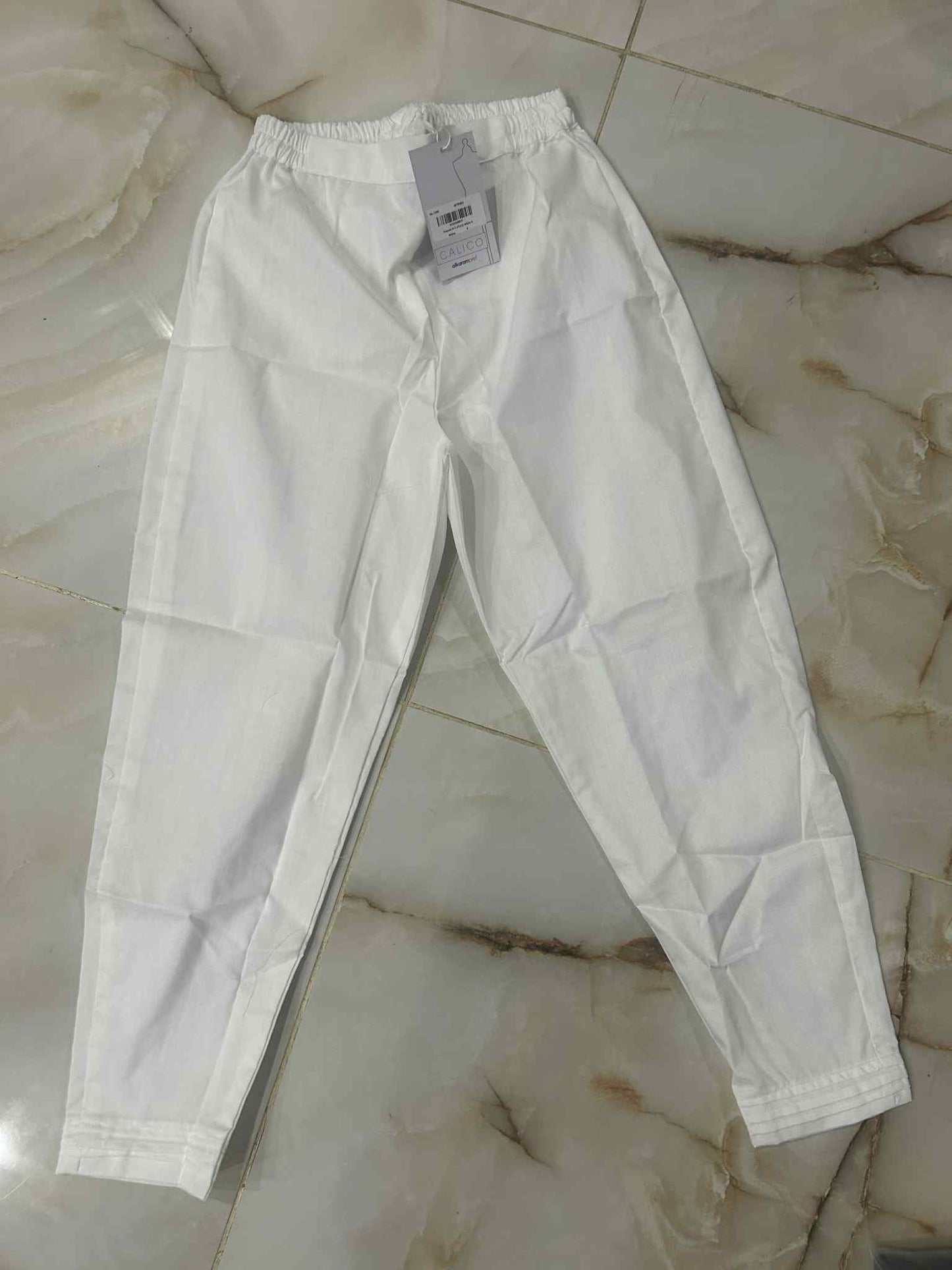 AZADI SALE ALKARAM 01 PC STITCH TOURSER / WHITE