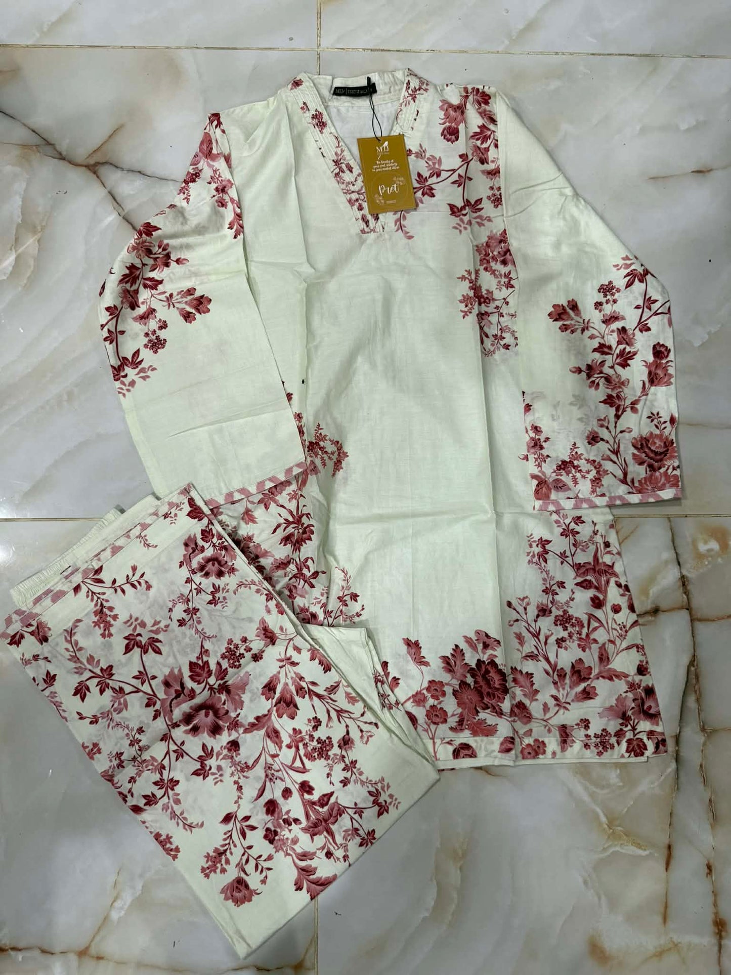 MTJ 02 PC STITCH SUIT / LEMON GREN