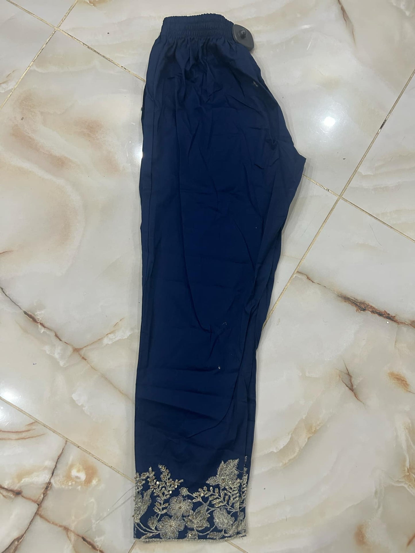 J. LADIES TROUSER / NAVY