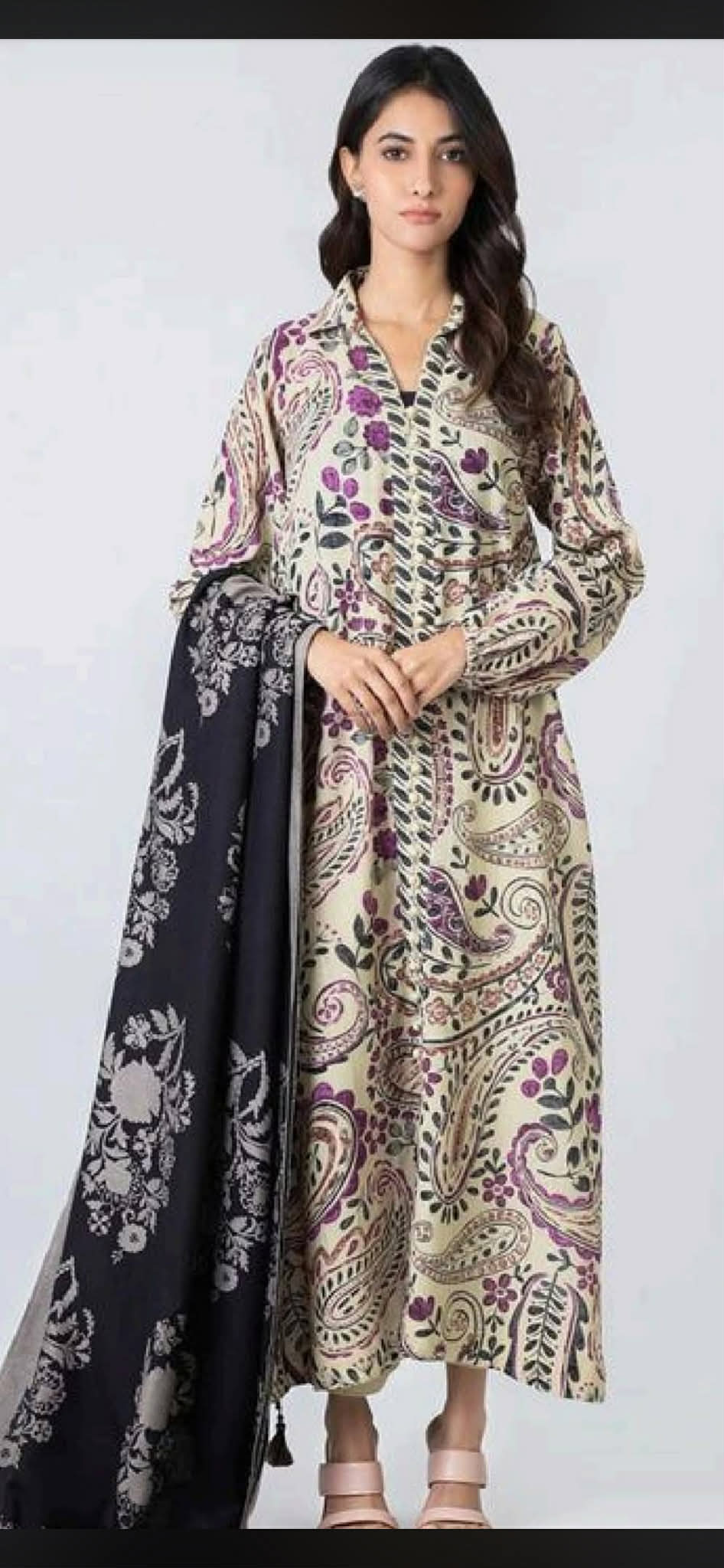 ALKARAM 03 PC STITCH SUIT / MULTI