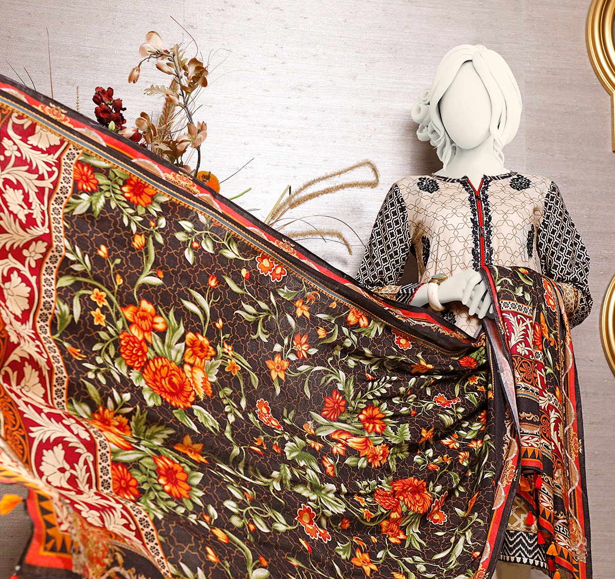 J.3PC STITCH/WOMEN-DREAM SCAPE