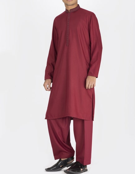 J. TEENS KURTA / MAROON