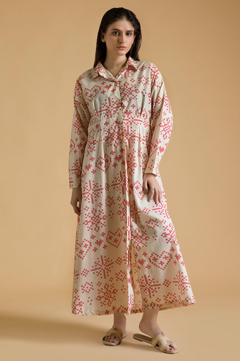 zellbury 01 pc stitch tunics/ beige