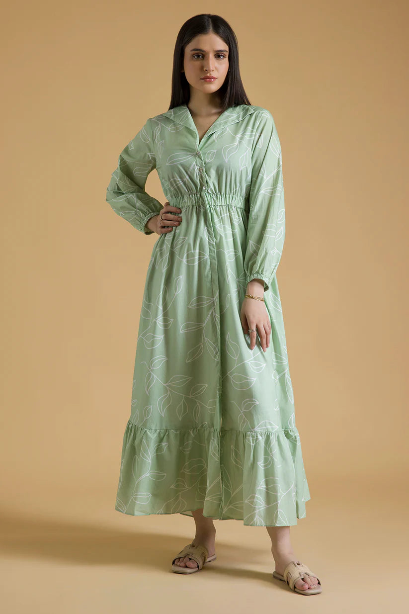 ZELLBURY 01PC STITCH TUNIC/GREEN-251253