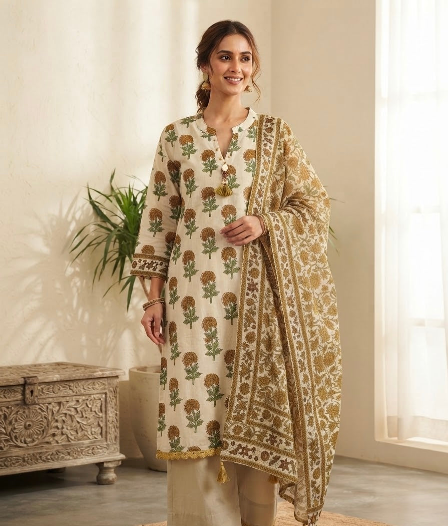 KHAADI 3PC STITCH HAND EMBELISHED LAWN