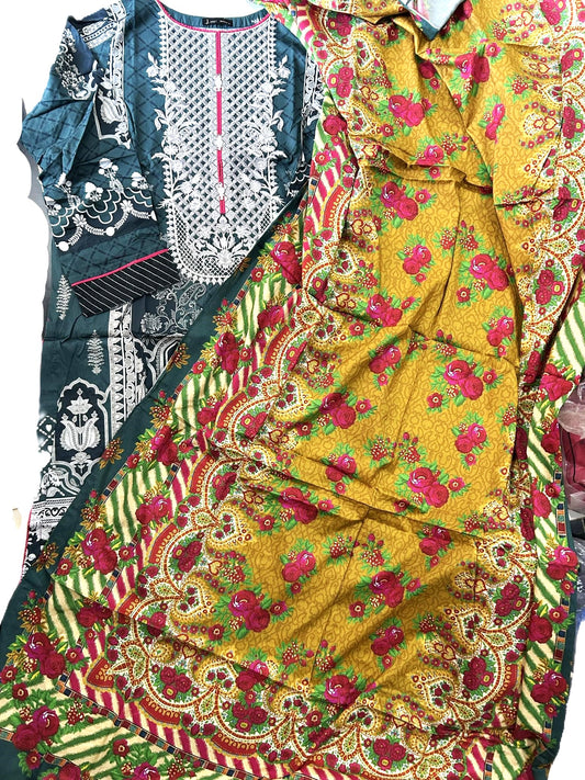 J.KURTA DUPATTA-2PC/WOMEN-MOSCOW