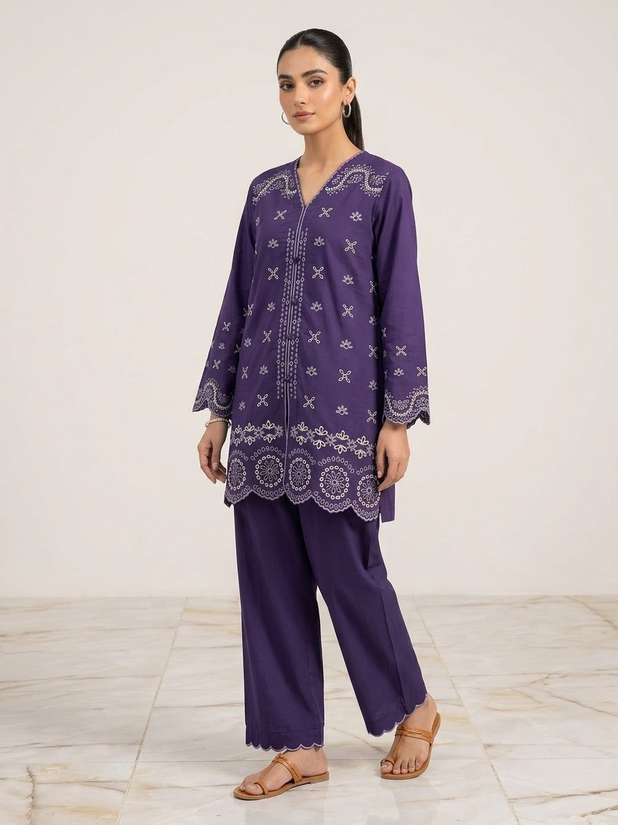 SAYA 02 PC STITCH SUIT / HEAVY CHICKEN KARI 1131