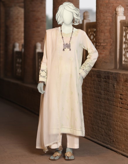 J. 02 PC STITCH SUIT / GREEN -1007