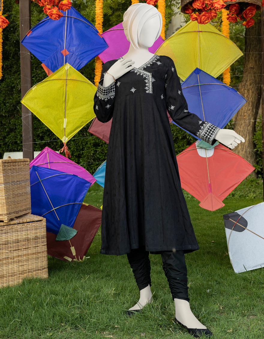 j. 01 pc stitch suit / black -zeus