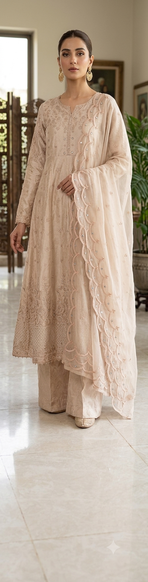 ZELLBURY 03PC STITCH /LUXURY FORMAL EMB