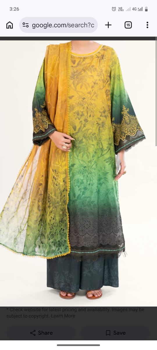 j. 03 pc stitch suit / multi green new sytle