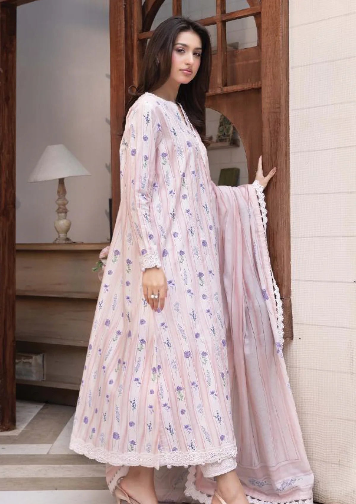 Lawn - M.Basics - Elaheh 26 - MB-ELHV4-10/UNSTITCH
