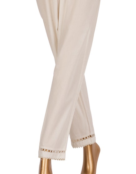 J. LADIES TROUSER / WHITE