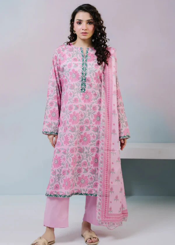 ZELLBURY 03 PC STITCH SUIT / PINK -0153478