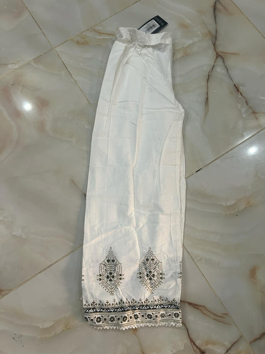 J. LADIES TROUSER / WHITE