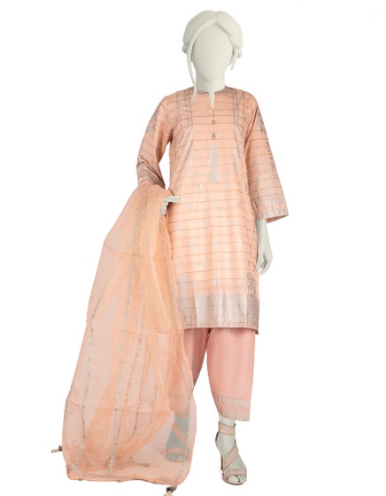 J.KURTI-UNSTITCH/WOMEN-STARIA-LAWN