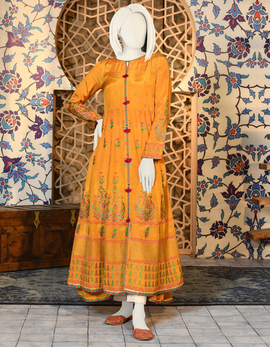 J.KURTI-STITCH/WOMEN-MUSTARD