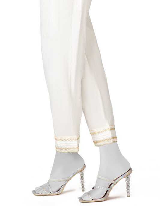 J. LADIES TROUSER / WHITE