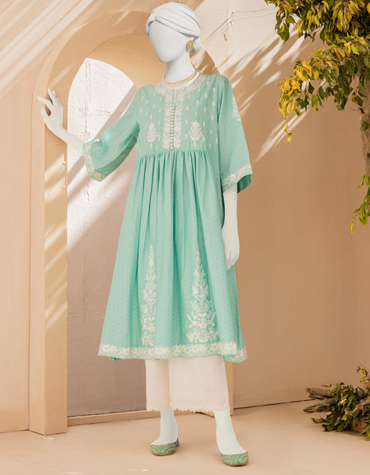 j. 01 pc stitch frook / blue -324