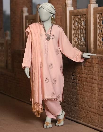 j.03 pc stitch suit / pink -032