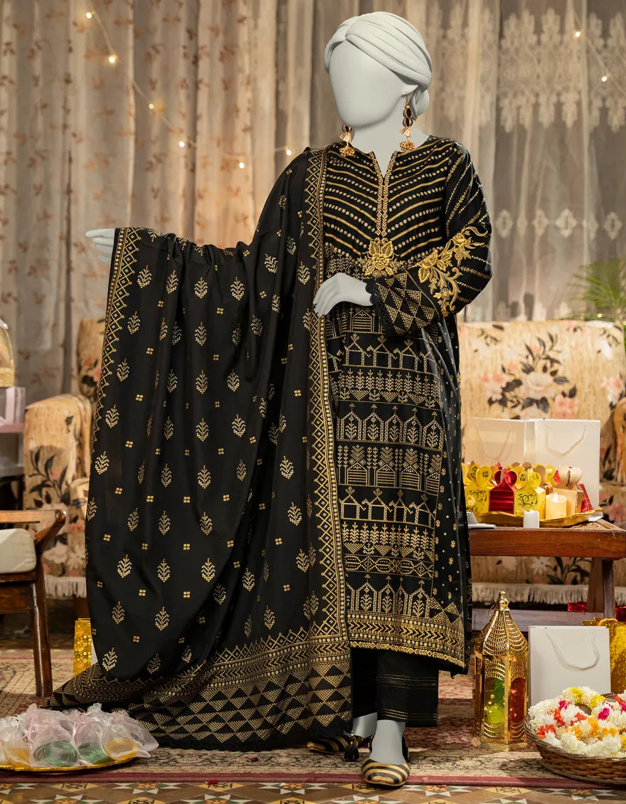 J. 03PC STITCH LUXURY/BLACK-098S
