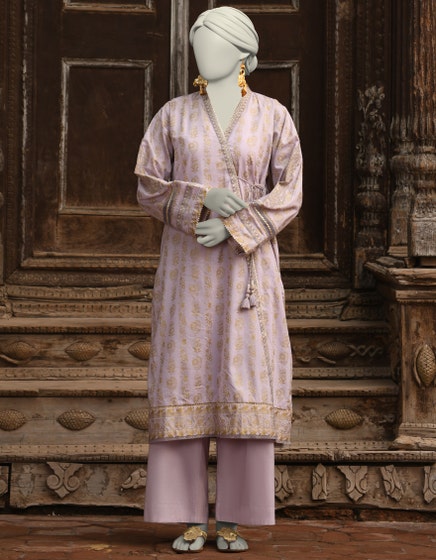 J. 02 PC STITCH SUIT / LILAC  -2011
