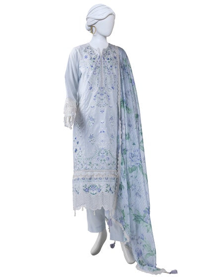 J. 03 PC STITCH SUIT / LILAC