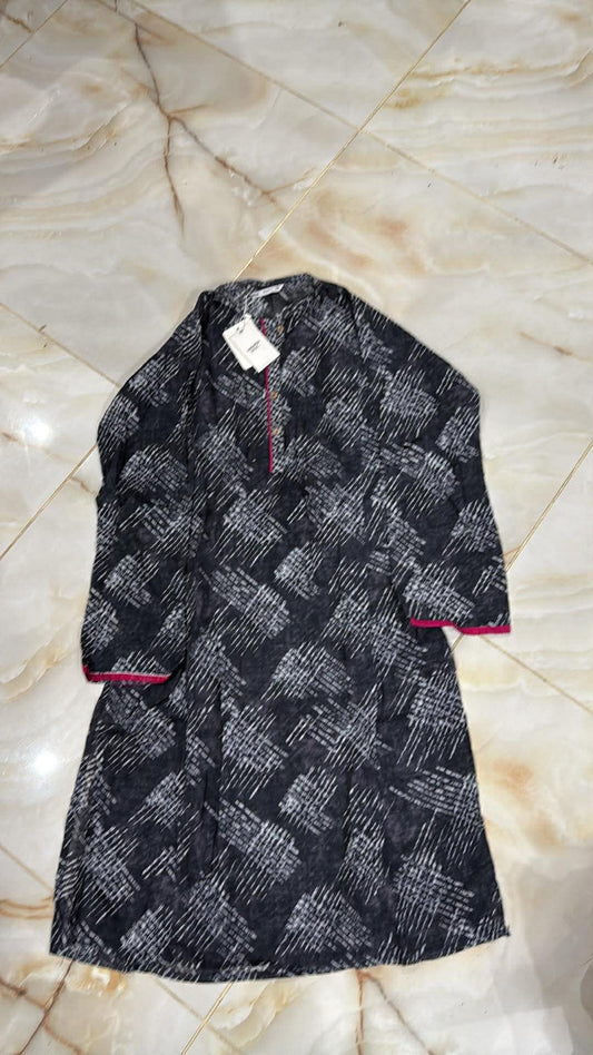 GENERATION 01 PC STITCH KURTI / BLACK