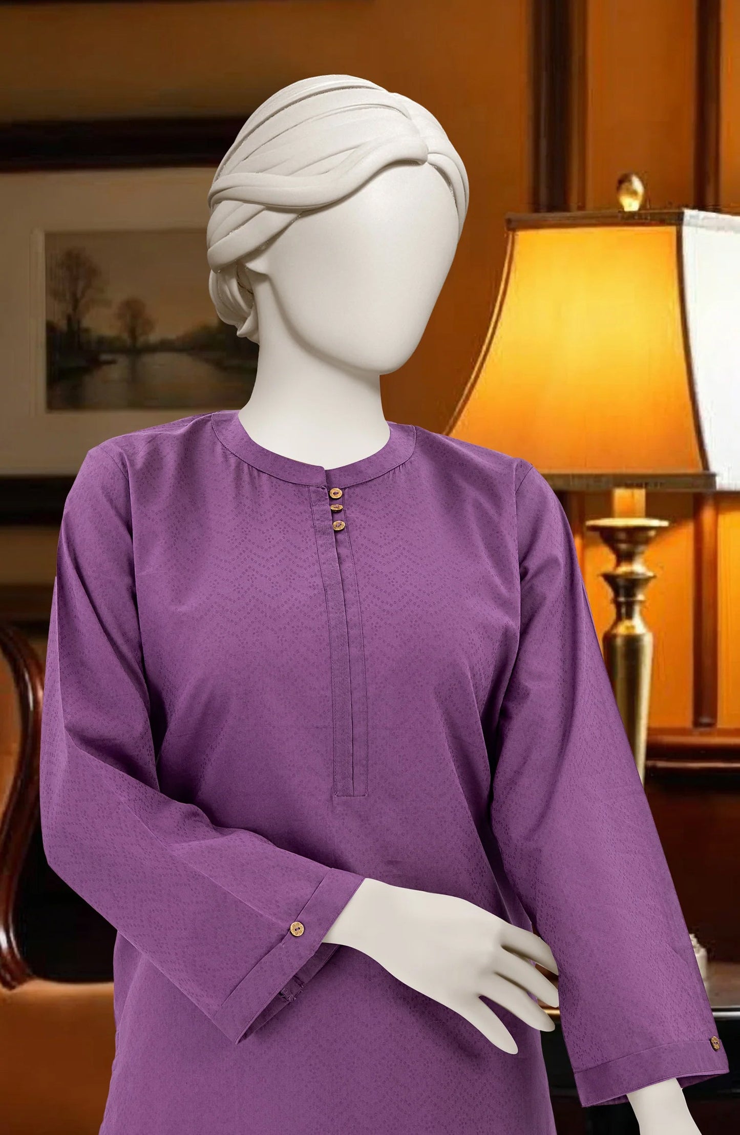 MTJ 02 PC STITCH SUIT / PURPLE
