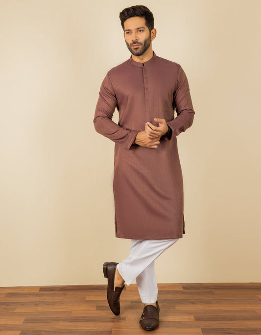 J.MENS KURTA /MULTI RED