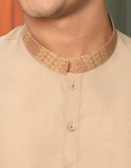 J.SHALWAR KAMEEZ STITCH/BOYS-BEIGE